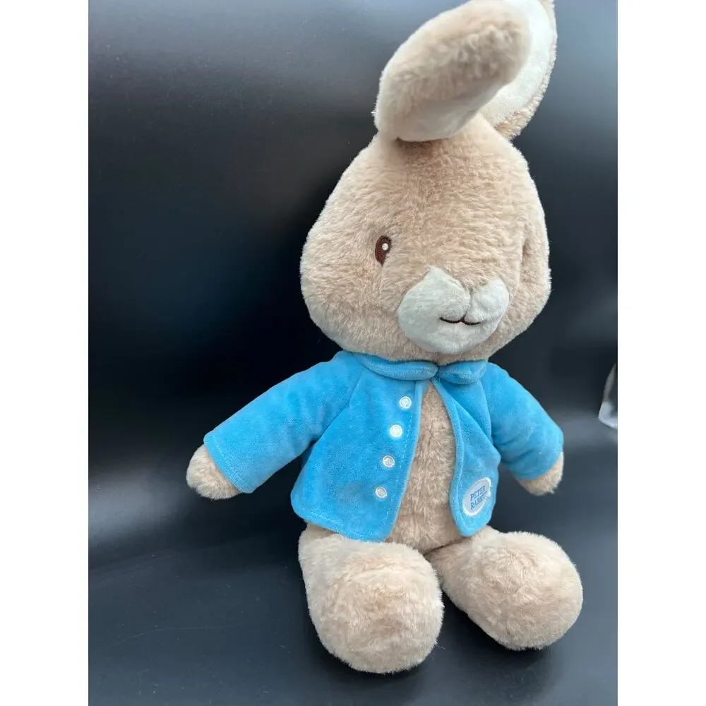 Peter Rabbit Plush Stuffed Bunny Rabbit Blue Jacket 21